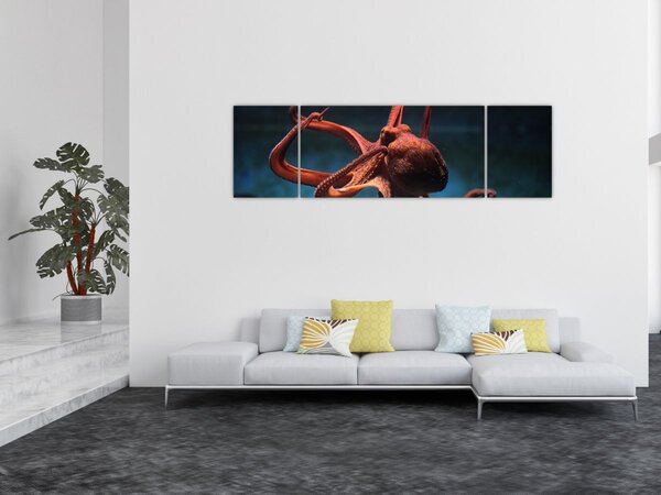 Obraz - Ośmiornica (170x50 cm)