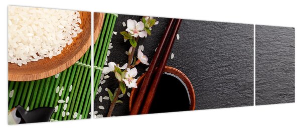 Obraz - Sushi (170x50 cm)