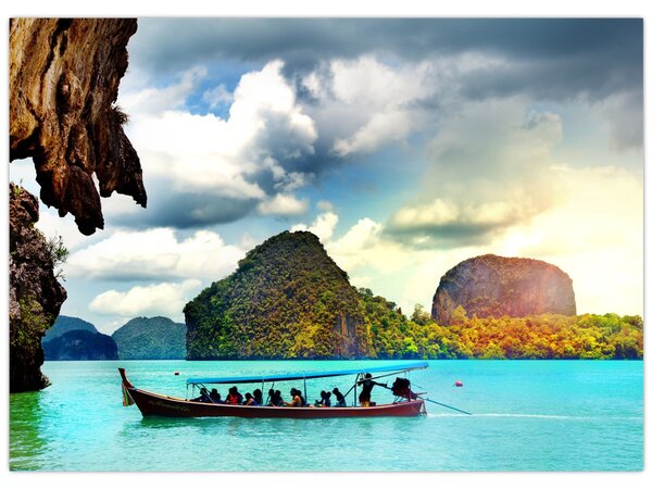 Obraz - Zatoka Phang Nga (70x50 cm)