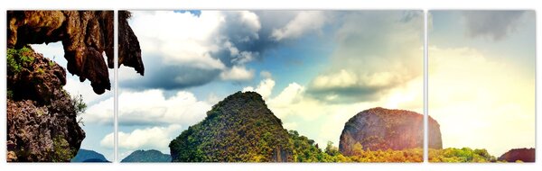 Obraz - Zatoka Phang Nga (170x50 cm)