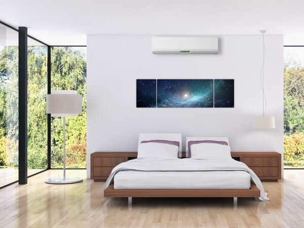 Obraz - Gwiazdy i mgławice (170x50 cm)
