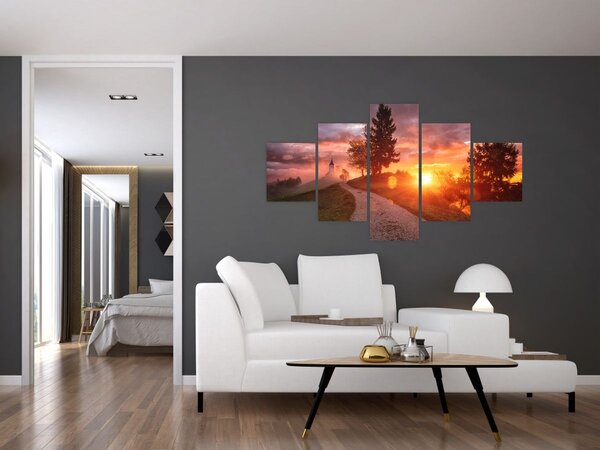 Obraz - Jamnik, Słowenia (125x70 cm)