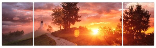 Obraz - Jamnik, Słowenia (170x50 cm)