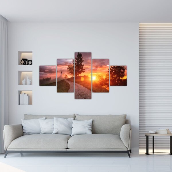 Obraz - Jamnik, Słowenia (125x70 cm)