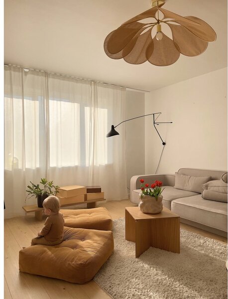 Puf Karup Design More Bordeaux