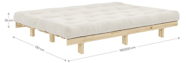 Ciemnoniebieska sofa 200 cm Lean – Karup Design