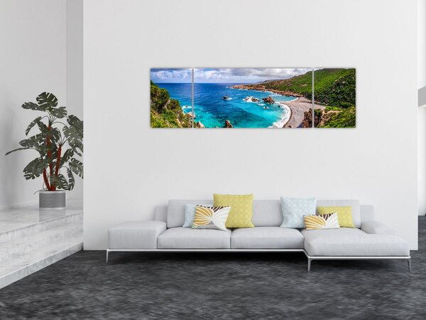 Obraz - Sardynia (170x50 cm)