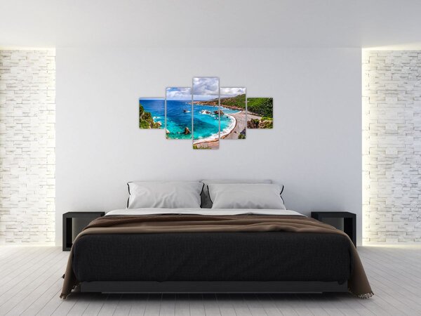 Obraz - Sardynia (125x70 cm)