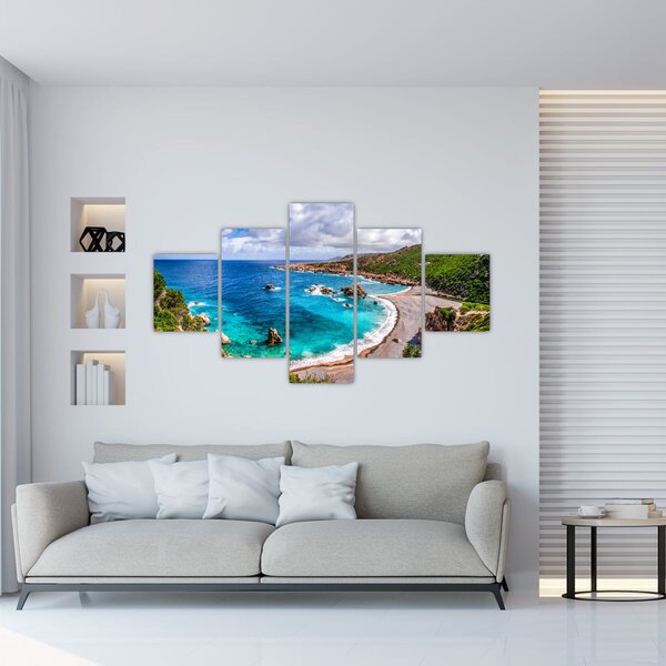 Obraz - Sardynia (125x70 cm)