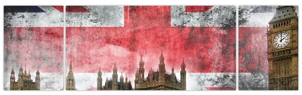 Obraz - Londyn (170x50 cm)