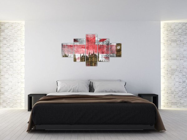 Obraz - Londyn (125x70 cm)