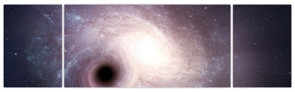 Obraz - Galaktyki spiralne (170x50 cm)