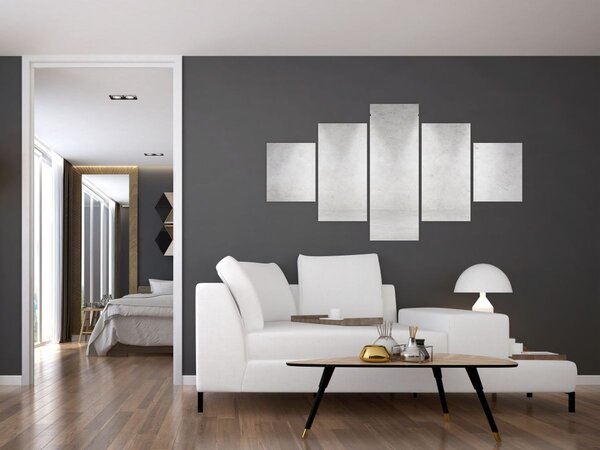 Obraz - Betonowa ściana z oświetleniem (125x70 cm)