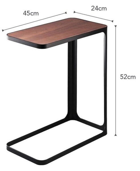 Czarny stolik YAMAZAKI Frame