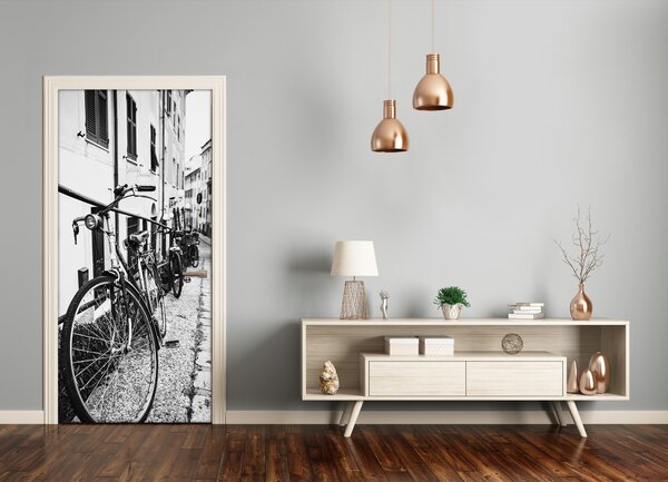 Fototapeta samoprzylepna na drzwi Miejskie rowery