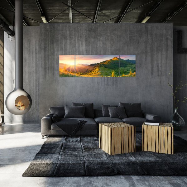 Obraz - Letni krajobraz (170x50 cm)