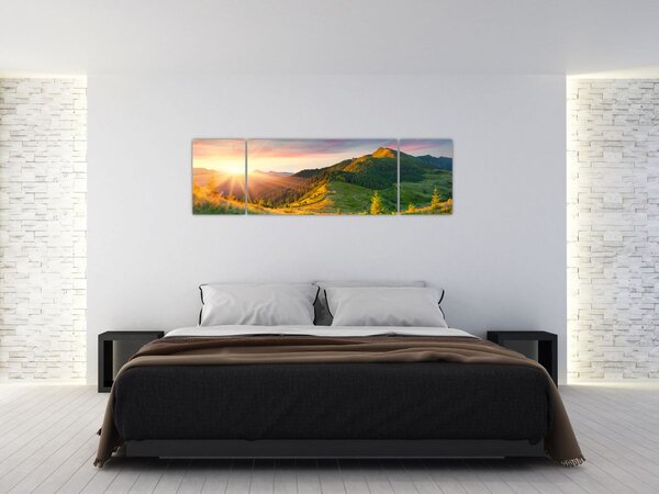 Obraz - Letni krajobraz (170x50 cm)