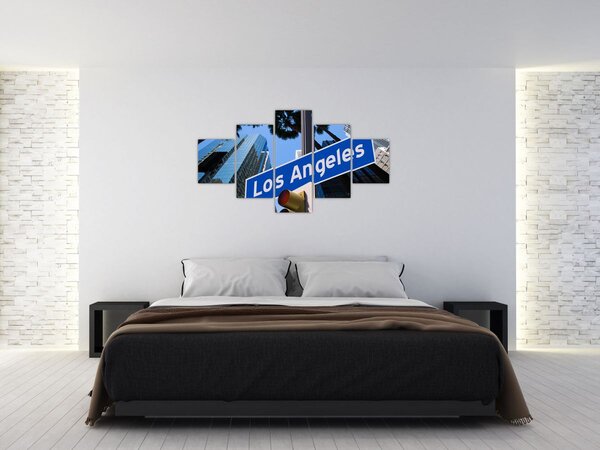 Obraz - Los Angeles (125x70 cm)