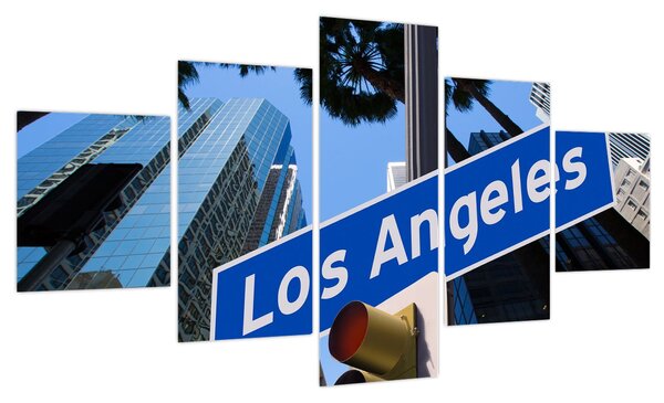 Obraz - Los Angeles (125x70 cm)