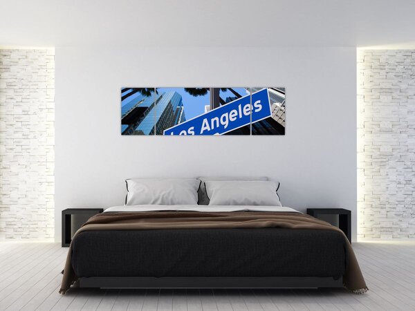 Obraz - Los Angeles (170x50 cm)