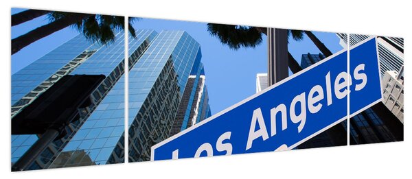 Obraz - Los Angeles (170x50 cm)