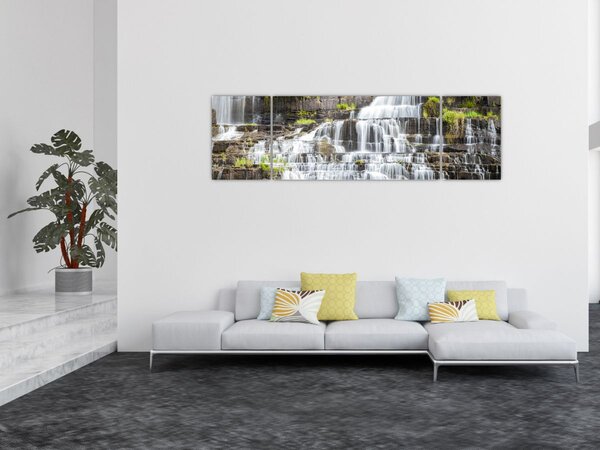 Obraz - Wodospad (170x50 cm)
