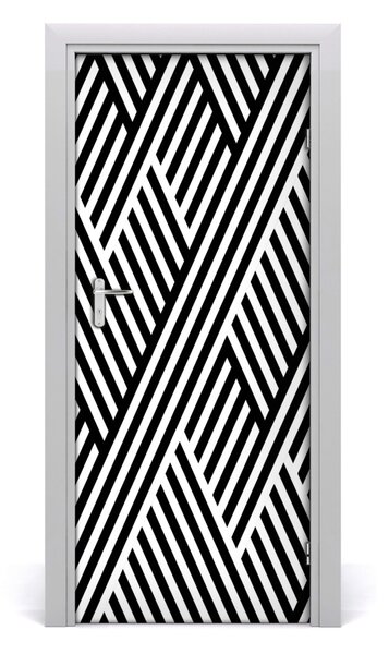 Naklejka fototapeta na drzwi Geometryczne tło