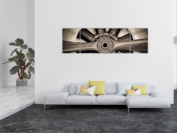 Obraz - Śmigło pneumatyczne (170x50 cm)