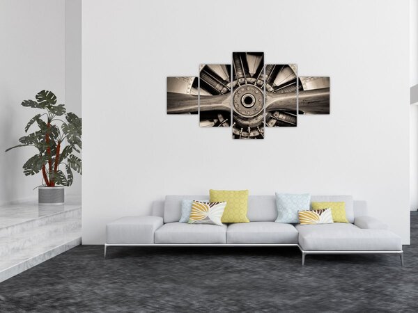 Obraz - Śmigło pneumatyczne (125x70 cm)