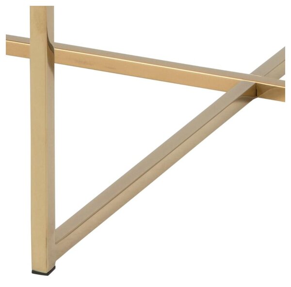 Stolik Actona Alisma Golden, ⌀ 80 cm