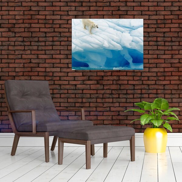Obraz - Niedźwiedź polarny (70x50 cm)