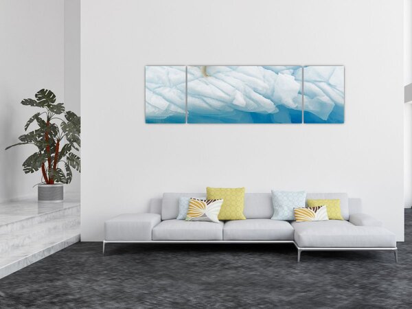 Obraz - Niedźwiedź polarny (170x50 cm)