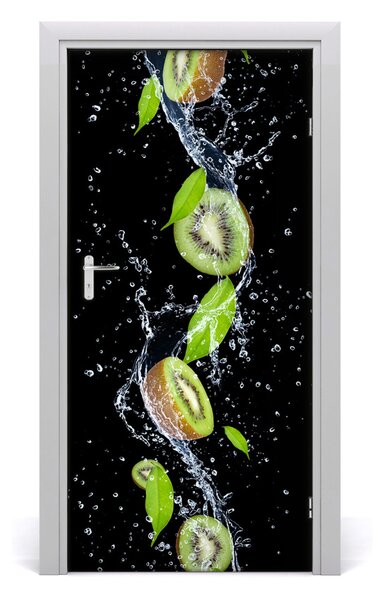 Naklejka na drzwi do domu samoprzylepna Kiwi