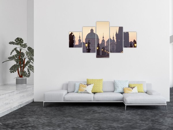 Obraz - Most Karola (125x70 cm)
