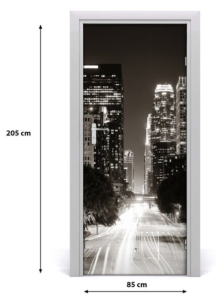 Fototapeta samoprzylepna na drzwi Los Angeles nocą