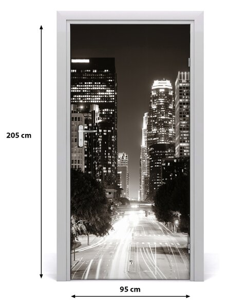 Fototapeta samoprzylepna na drzwi Los Angeles nocą