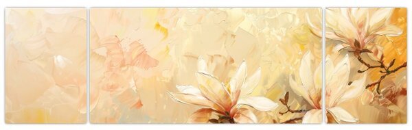Obraz - Kwiaty (170x50 cm)