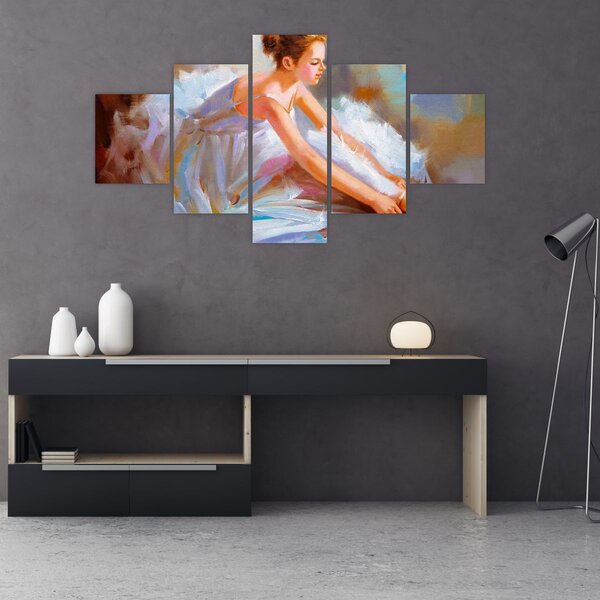 Obraz - Balerina (125x70 cm)