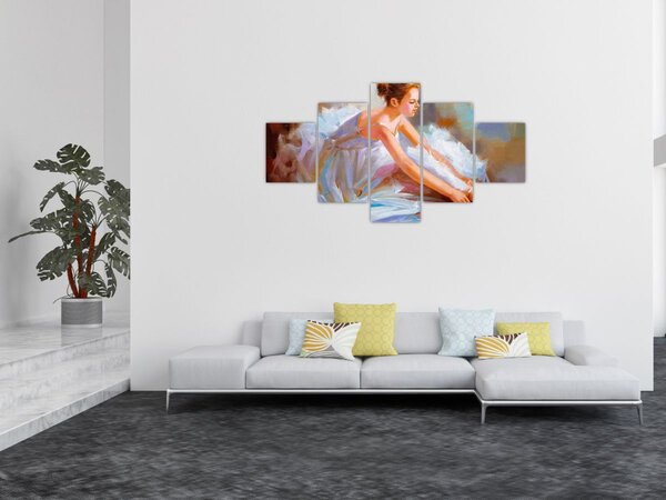 Obraz - Balerina (125x70 cm)