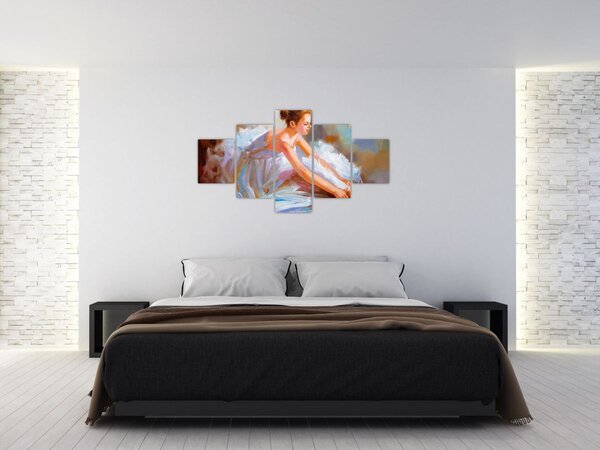 Obraz - Balerina (125x70 cm)