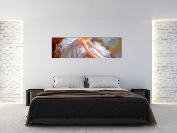 Obraz - Balerina (170x50 cm)