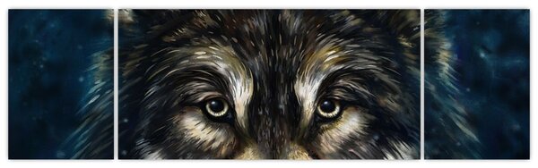 Obraz - Wilk (170x50 cm)