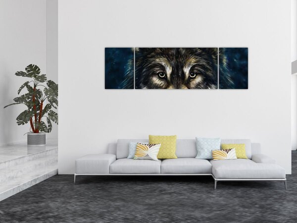 Obraz - Wilk (170x50 cm)