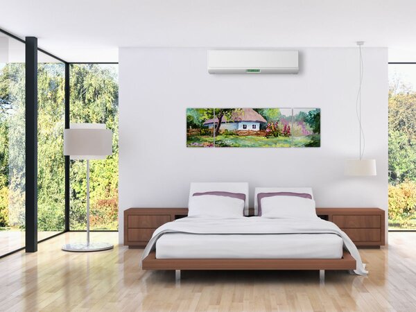 Obraz - Domek (170x50 cm)