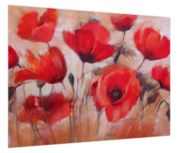 Obraz - Wilcze maki (70x50 cm)