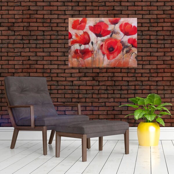 Obraz - Wilcze maki (70x50 cm)