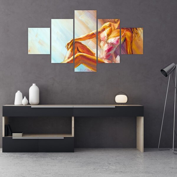 Obraz - Tancerze (125x70 cm)