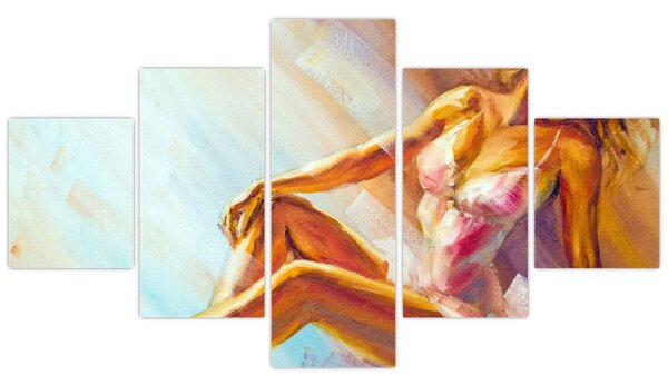 Obraz - Tancerze (125x70 cm)