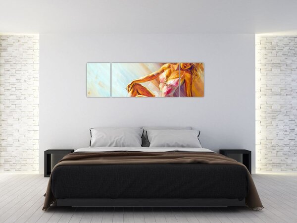 Obraz - Tancerze (170x50 cm)