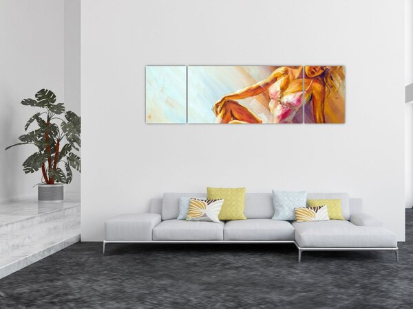 Obraz - Tancerze (170x50 cm)